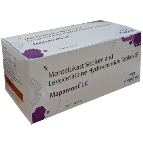 Mapamont LC - Montelukast Sodium 10mg + Levocetirizine Hydrochloride 5mg